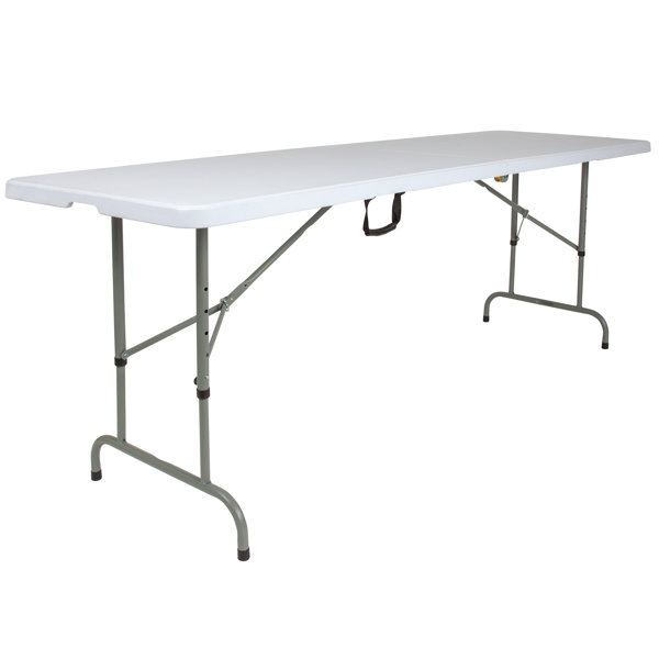 Flash Furniture BiFold 96" Rectangle Folding Table & Reviews Wayfair